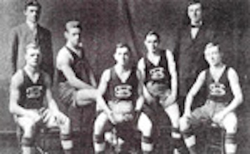 1908-1909 Seton Hall basketball team.
