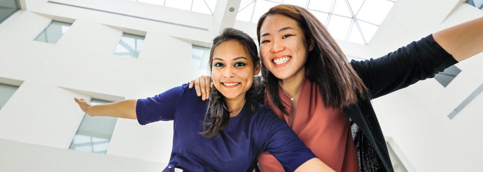 International students bond with American students in the iBuddy program.