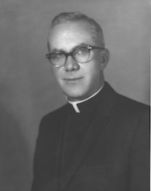 Monsignor William Hogan (1920-2000), rector (1968-1972). - zimarras