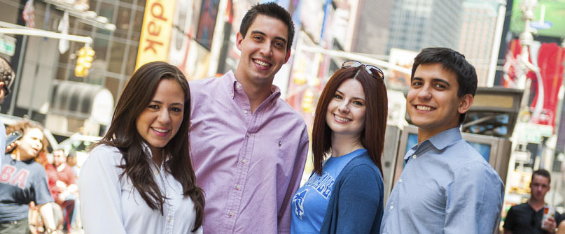 Seton Hall Students in NYC