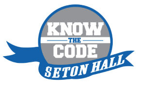 Know the Code logo from Student Life. 