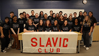 A photo of the Slavic Club E-Board.