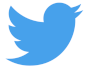 Social media Twitter logo. 