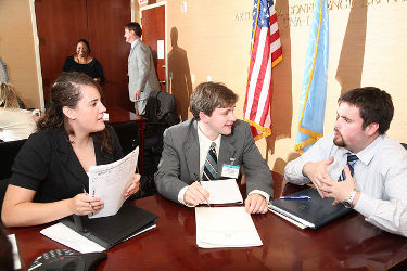 Dr. Courtney Smith runs the School’s first UN Intensive Summer Study Program, taking students to United Nations headquarters for a week of briefings from UN officials.